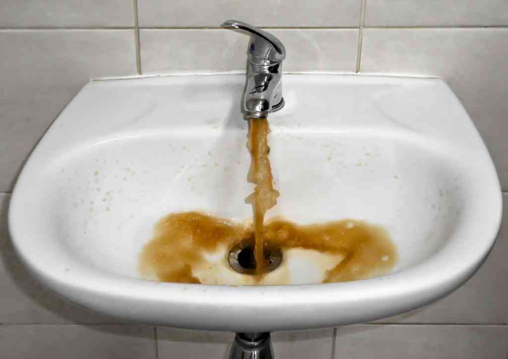 Rusty Tap Water